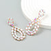 Wholesale Rhinestone Alloy Earrings JDC-ES-JL945 Earrings 氿乐 Wholesale Jewelry JoyasDeChina Joyas De China