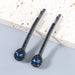 Wholesale rhinestone alloy hair clips JDC-HC-JL015 Hair Clips JoyasDeChina blue Wholesale Jewelry JoyasDeChina Joyas De China