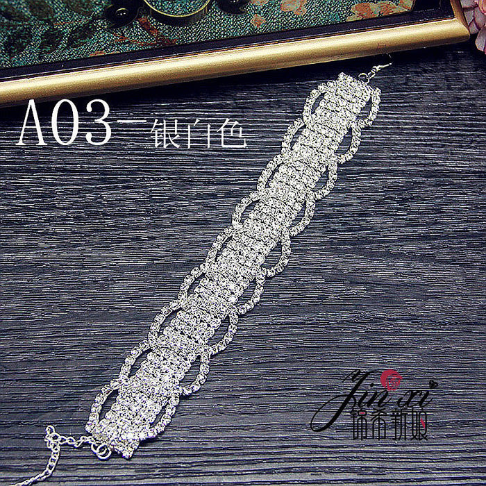 Wholesale Rhinestone Bracelet JDC-BT-JX007 Bracelet 锦希 Wholesale Jewelry JoyasDeChina Joyas De China