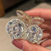 Wholesale Rhinestone Cherry Hair Clips JDC-HC-CR002 Hair Clips 楚柔 #0906-1 white Wholesale Jewelry JoyasDeChina Joyas De China