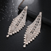 Wholesale Rhinestone Claw Chain Long Tassel Full Rhinestone Earrings JDC-ES-ZHONGW017 Earrings 众薇 Wholesale Jewelry JoyasDeChina Joyas De China