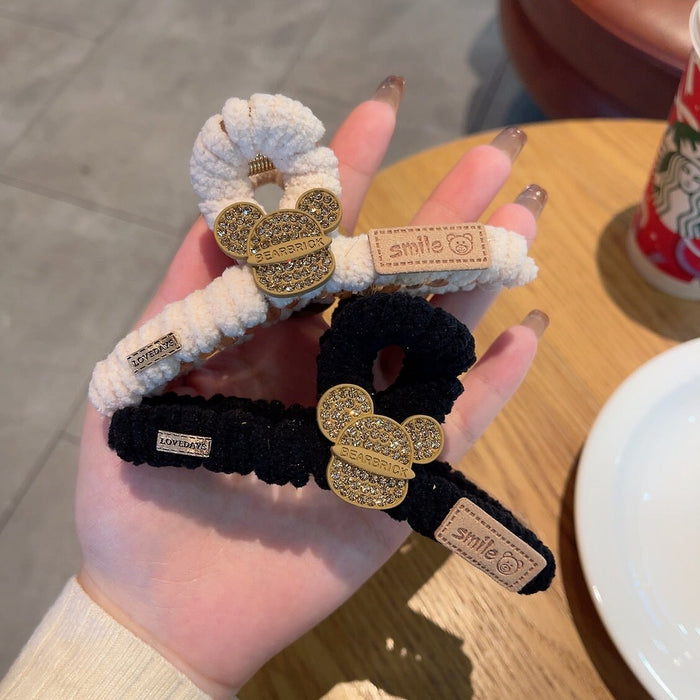 Wholesale Rhinestone Cloth Hair Clips (F)JDC-HC-GSXP006 Hair Clips 宏鑫 Wholesale Jewelry JoyasDeChina Joyas De China