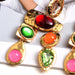 Wholesale Rhinestone Color Plating Alloy Earrings JDC-ES-SK074 Earrings 深刻 Wholesale Jewelry JoyasDeChina Joyas De China