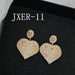 Wholesale Rhinestone Copper Steel Needle Earrings JDC-ES-JX019 Earrings 锦希 JXER-11 Wholesale Jewelry JoyasDeChina Joyas De China