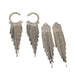 Wholesale Rhinestone Copper Steel Needle Tassel Earrings JDC-ES-JX016 Earrings 锦希 Wholesale Jewelry JoyasDeChina Joyas De China