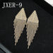 Wholesale Rhinestone Copper Tassel Earrings JDC-ES-JX017 Earrings 锦希 JXER-9 Wholesale Jewelry JoyasDeChina Joyas De China