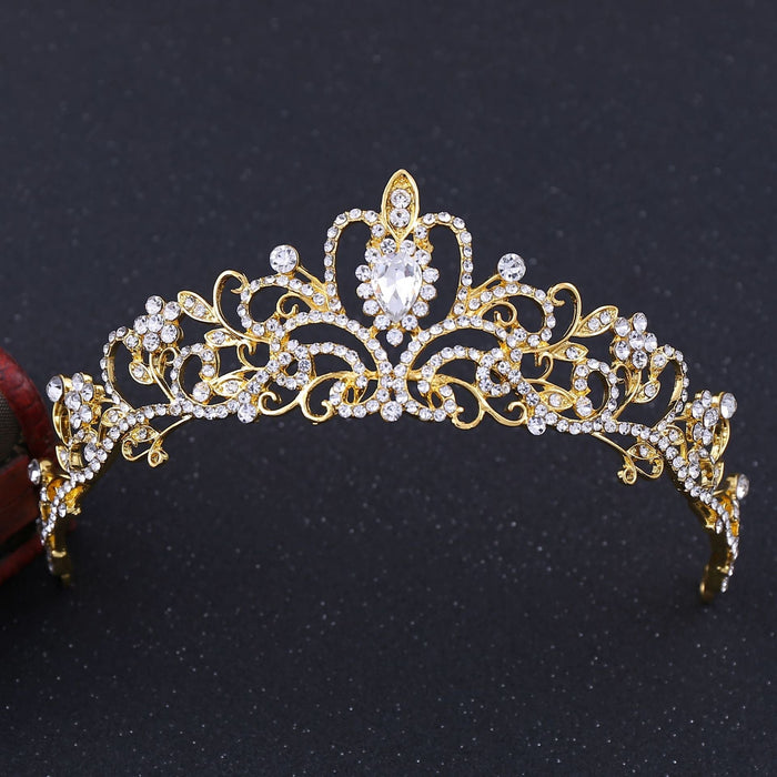 Wholesale Rhinestone Crown Hair Band JDC-HD-ZuanG005 Headband 钻岗 2 Wholesale Jewelry JoyasDeChina Joyas De China