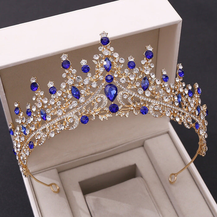 Wholesale Rhinestone Crown Hair Band JDC-HD-ZuanG010 Headband 钻岗 Wholesale Jewelry JoyasDeChina Joyas De China