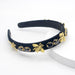 Wholesale rhinestone flannel headband JDC-HD-Yul012 Headband 雨灵 black Wholesale Jewelry JoyasDeChina Joyas De China