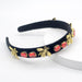 Wholesale rhinestone flannel headband JDC-HD-Yul012 Headband 雨灵 red Wholesale Jewelry JoyasDeChina Joyas De China