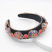 Wholesale rhinestone flannel headband JDC-HD-Yul052 Headband 雨灵 color Wholesale Jewelry JoyasDeChina Joyas De China