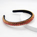 Wholesale rhinestone flannel headband JDC-HD-Yul055 Headband 雨灵 red Wholesale Jewelry JoyasDeChina Joyas De China