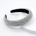 Wholesale rhinestone flannel headband JDC-HD-Yul057 Headband 雨灵 AB color Wholesale Jewelry JoyasDeChina Joyas De China