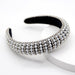 Wholesale rhinestone flannel pearl headband JDC-HD-Yul038 Headband 雨灵 silver Wholesale Jewelry JoyasDeChina Joyas De China