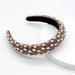 Wholesale rhinestone flannel sponge headband JDC-HD-Yul080 Headband 雨灵 color Wholesale Jewelry JoyasDeChina Joyas De China