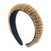 Wholesale rhinestone flannel sponge headband JDC-HD-Yul085 Headband 雨灵 Wholesale Jewelry JoyasDeChina Joyas De China