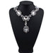 Wholesale rhinestone gem necklace JDC-NE-JQ159 NECKLACE 佳琪 Wholesale Jewelry JoyasDeChina Joyas De China