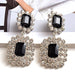 Wholesale Rhinestone Geometric Earrings JDC-ES-SK017 Earrings 深刻 Wholesale Jewelry JoyasDeChina Joyas De China