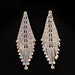 Wholesale Rhinestone Long Earrings JDC-ES-Bis018 Earrings 碧莎 Wholesale Jewelry JoyasDeChina Joyas De China