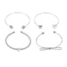 Wholesale Rhinestone Love Bow Alloy Bracelet JDC-BT-A031 Bracelet 妙雅 Wholesale Jewelry JoyasDeChina Joyas De China