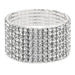 Wholesale Rhinestone Metal Bracelets JDC-BT-WN002 Bracelet 薇妮 Nine rows Wholesale Jewelry JoyasDeChina Joyas De China