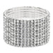 Wholesale Rhinestone Metal Bracelets JDC-BT-WN002 Bracelet 薇妮 Ten rows Wholesale Jewelry JoyasDeChina Joyas De China