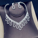 Wholesale Rhinestone Necklace Earrings Set JDC-NE-JX052 Necklaces 锦希 LNTL10 set Wholesale Jewelry JoyasDeChina Joyas De China