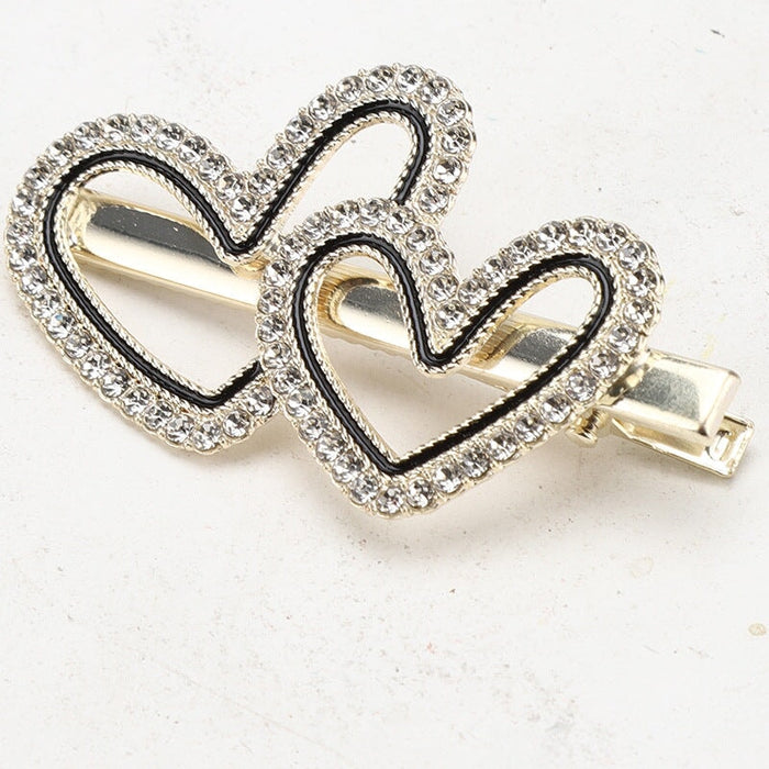 Wholesale Rhinestone Pearl Bow Metal Hair Clip JDC-HC-Yongh003 Hair Clips 永恒 Wholesale Jewelry JoyasDeChina Joyas De China