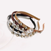 Wholesale rhinestone pearl leather fine headband JDC-HD-O236 Headband JoyasDeChina Wholesale Jewelry JoyasDeChina Joyas De China