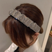 Bulk Jewelry Wholesale rhinestone pleated Headband JDC-HD-K030 Wholesale factory from China YIWU China