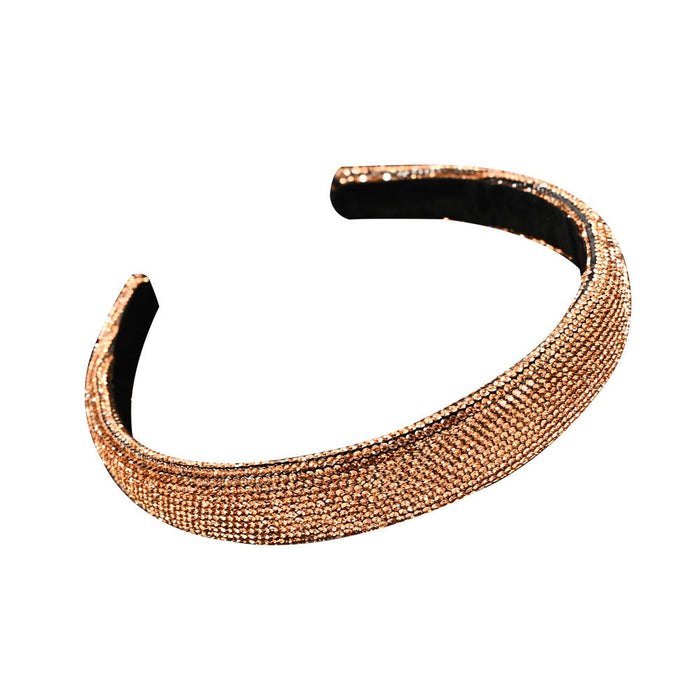 Wholesale Rhinestone simple wide edge anti-skid Headband JDC-HD-YingT001 headband 迎泰 Wholesale Jewelry JoyasDeChina Joyas De China