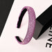 Wholesale Rhinestone simple wide edge anti-skid Headband JDC-HD-YingT001 headband 迎泰 purple Wholesale Jewelry JoyasDeChina Joyas De China