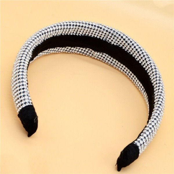 Wholesale rhinestone sponge headband JDC-HD-Yul037 Headband 雨灵 Wholesale Jewelry JoyasDeChina Joyas De China