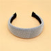Wholesale rhinestone sponge headband JDC-HD-Yul037 Headband 雨灵 silver Wholesale Jewelry JoyasDeChina Joyas De China