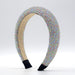 Wholesale rhinestone sponge headband JDC-HD-Yul050 Headband 雨灵 color silver Wholesale Jewelry JoyasDeChina Joyas De China