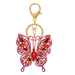 Wholesale Rhinestone-studded butterfly shape zinc alloy keychains JDC-KC-CH081 keychains JoyasDeChina Wholesale Jewelry JoyasDeChina Joyas De China