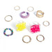 Wholesale rice bead alloy ring set JDC-RS-Yida002 Rings 宜达 Wholesale Jewelry JoyasDeChina Joyas De China