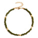 Wholesale Rice Beads Beaded Beach Anklet JDC-AS-ZW001 anklets 道妮 5# dark green Wholesale Jewelry JoyasDeChina Joyas De China