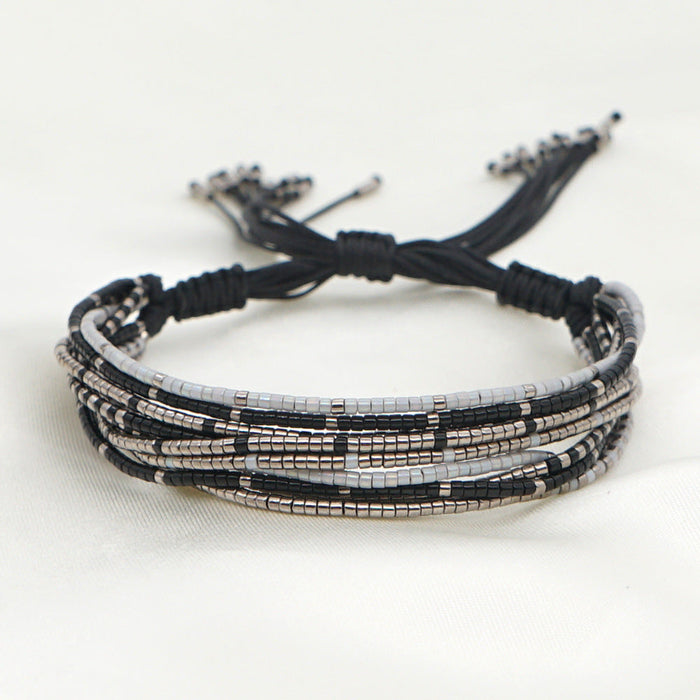 Wholesale Rice beads handmade multi-layer bracelet women JDC-BT-GBH060 Bracelet 怪我咯 B Wholesale Jewelry JoyasDeChina Joyas De China