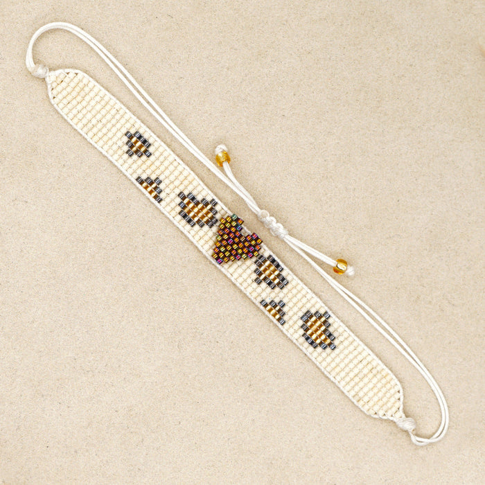 Wholesale Rice beads love markings bracelet women JDC-BT-GBH065 Bracelet 怪我咯 A Wholesale Jewelry JoyasDeChina Joyas De China