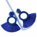 Wholesale rice beads tassel White Earrings JDC-ES-AS063 Earrings 翱?N blue Wholesale Jewelry JoyasDeChina Joyas De China