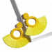 Wholesale rice beads tassel White Earrings JDC-ES-AS063 Earrings 翱?N yellow Wholesale Jewelry JoyasDeChina Joyas De China