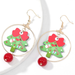 Wholesale ring Christmas tree resin earrings JDC-ES-JY005 Earrings JoyasDeChina Wholesale Jewelry JoyasDeChina Joyas De China