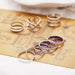 Bulk Jewelry Wholesale Ring set 8 piece set JDC-RS-f071 Wholesale factory from China YIWU China