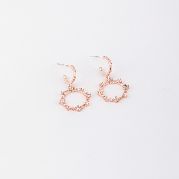 Wholesale ring zircon earrings JDC-ES-W339 Earrings JoyasDeChina Wholesale Jewelry JoyasDeChina Joyas De China