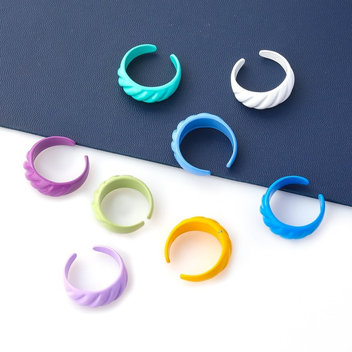 Wholesale Rings blue Striped lace alloy JDC-RS-JL095 Rings JoyasDeChina Wholesale Jewelry JoyasDeChina Joyas De China