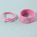 Bulk Jewelry Wholesale Rings Candy color dolphin spray paint Alloy JDC-RS-e201 Wholesale factory from China YIWU China
