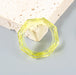 Wholesale Rings Candy color octagonal resin JDC-RS-JL081 Rings JoyasDeChina yellow Wholesale Jewelry JoyasDeChina Joyas De China