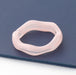 Wholesale Rings Candy color resin geometr JDC-RS-JL094 Rings JoyasDeChina Pink Wholesale Jewelry JoyasDeChina Joyas De China
