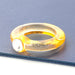 Wholesale Rings Candy color round resin acrylic JDC-RS-JL070 Rings JoyasDeChina orange Wholesale Jewelry JoyasDeChina Joyas De China